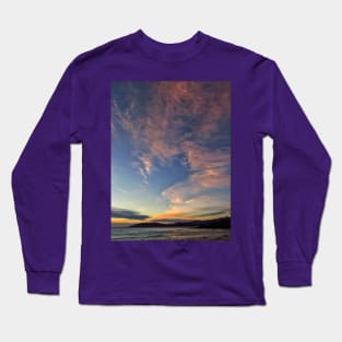 Pastel clouds at twilight Long Sleeve T-Shirt